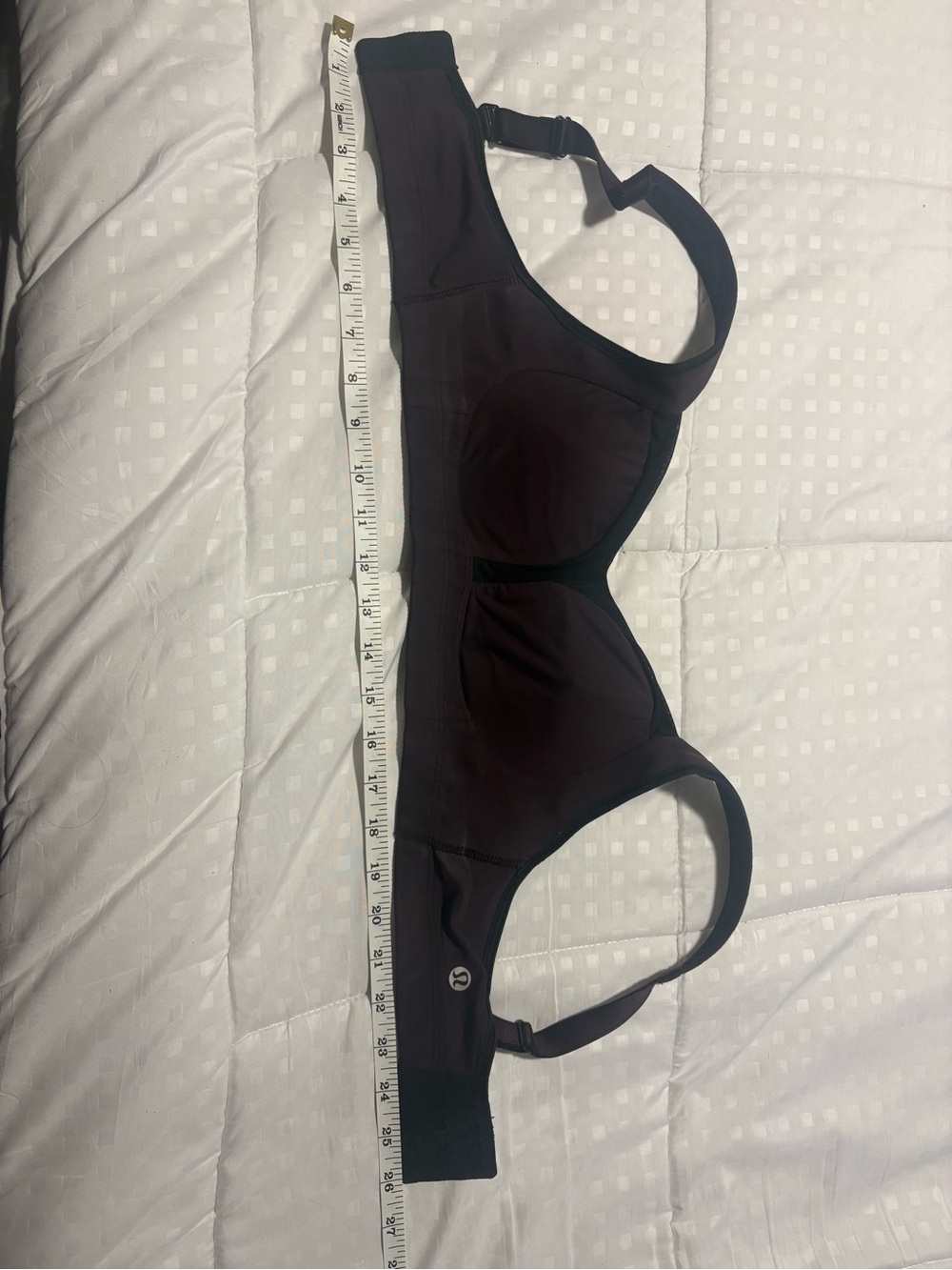 lululemon athletica Dark purple/Black Wireless Support Bra